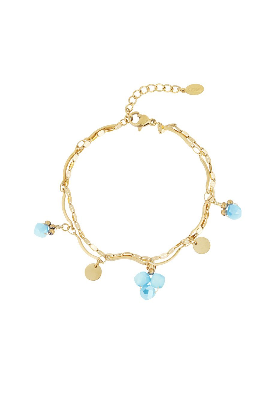 Anna Bedelarmband ( Goudkleurig )