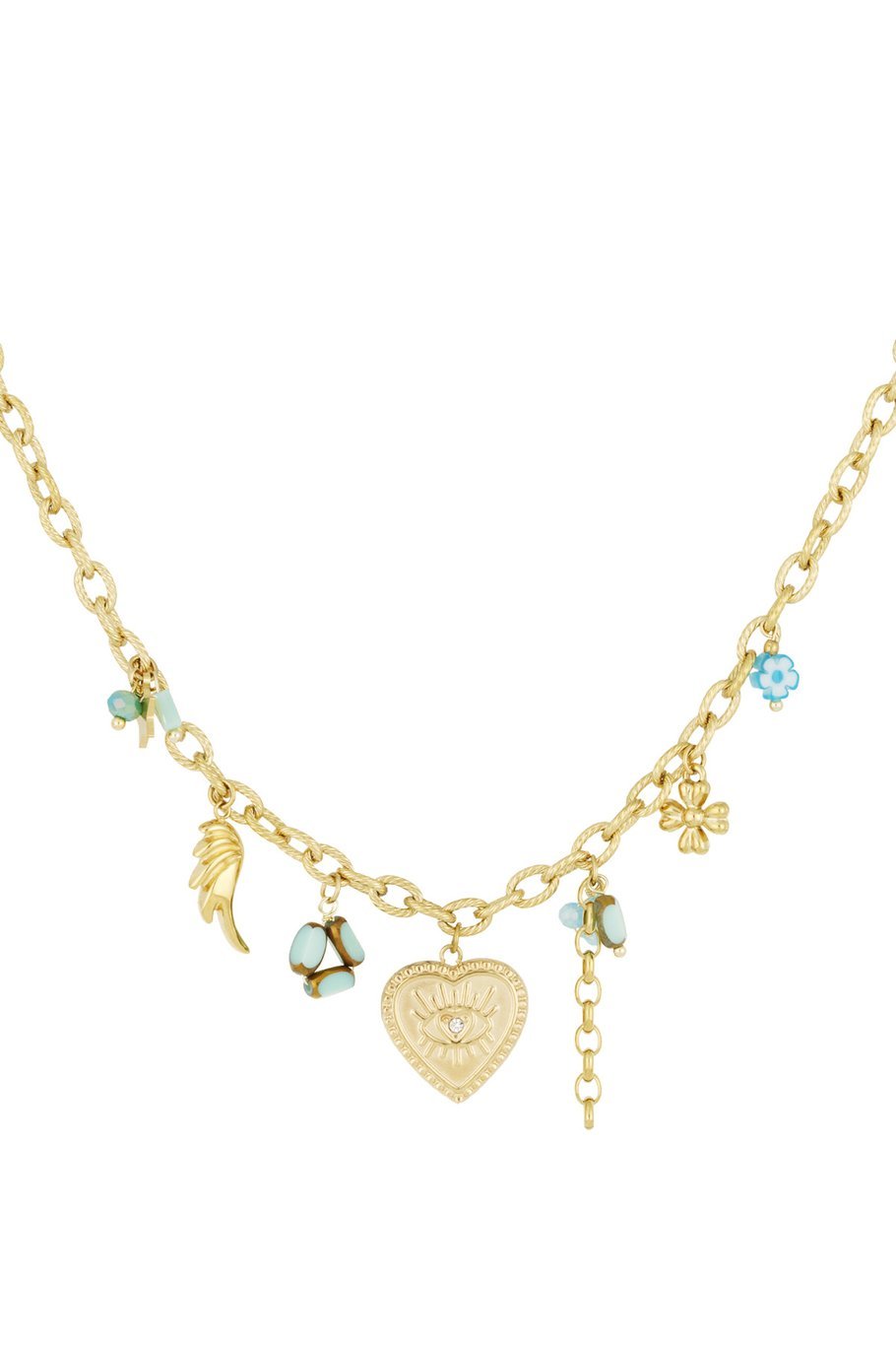 Bedelketting "Love" (Goudkleurig)