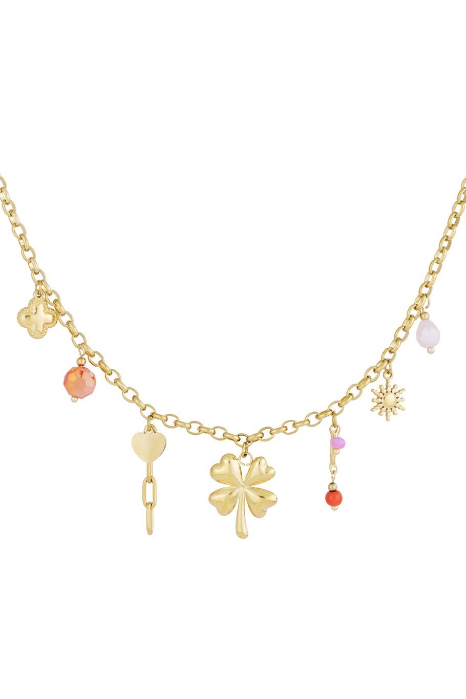 Lucky ketting ( in Goudkleur )