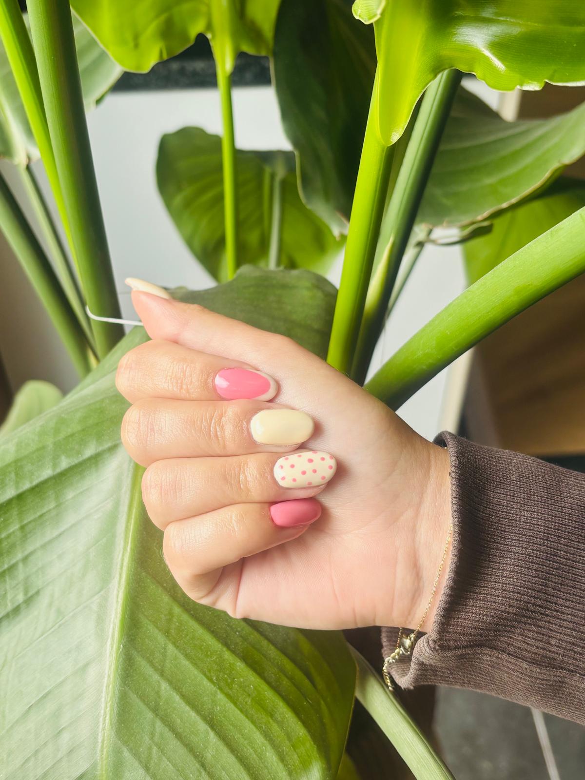 BIAB + Gellak en nail art