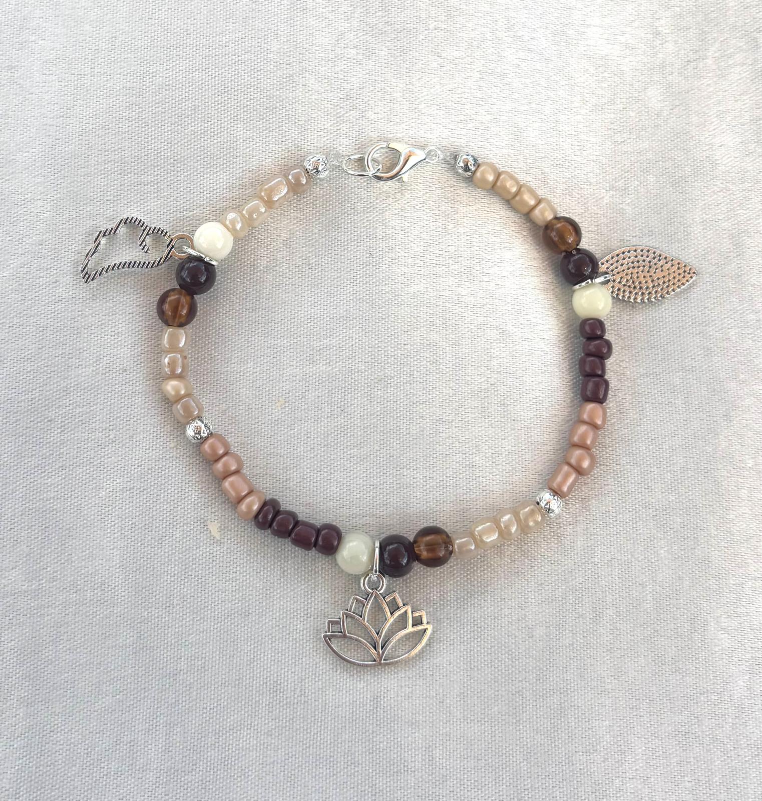 Bedelarmband Lotus