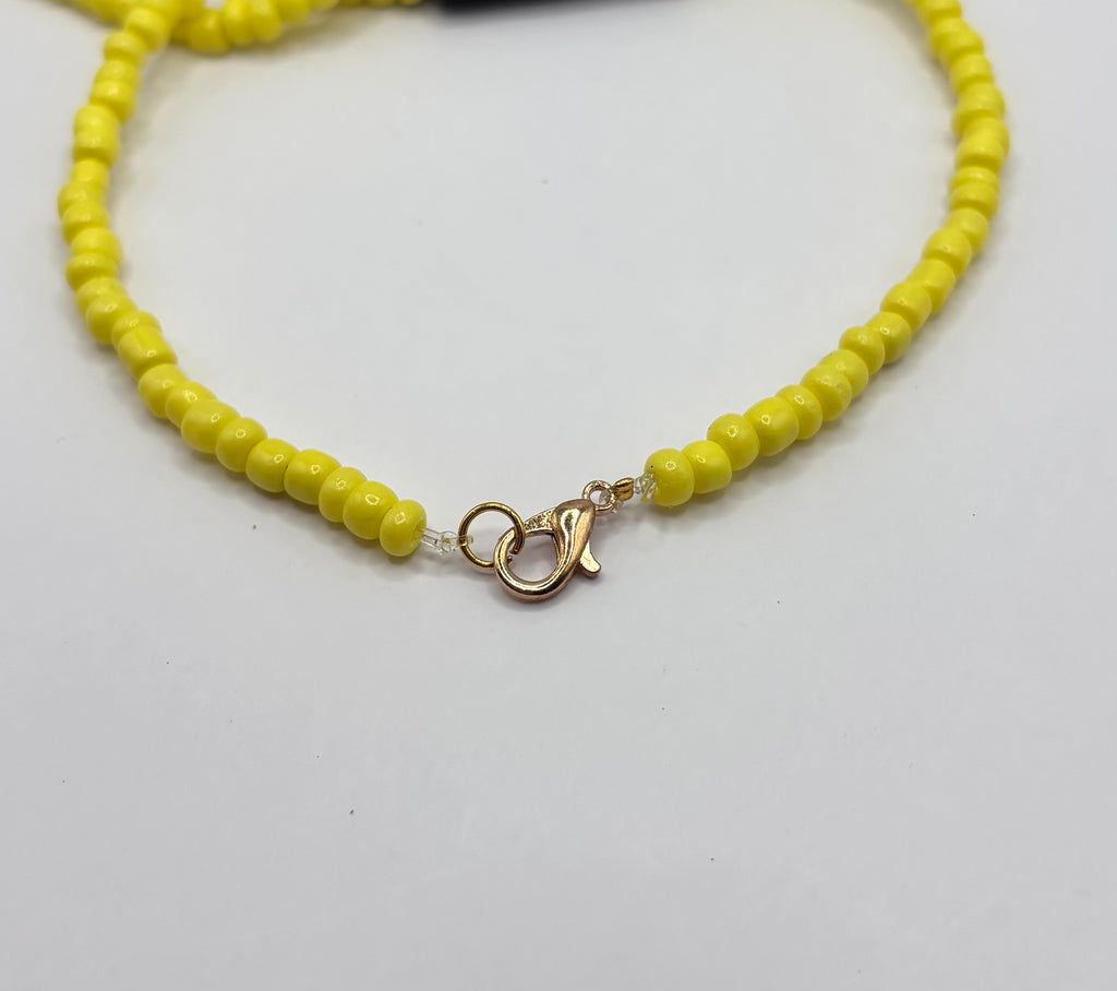 gele ketting sluiting