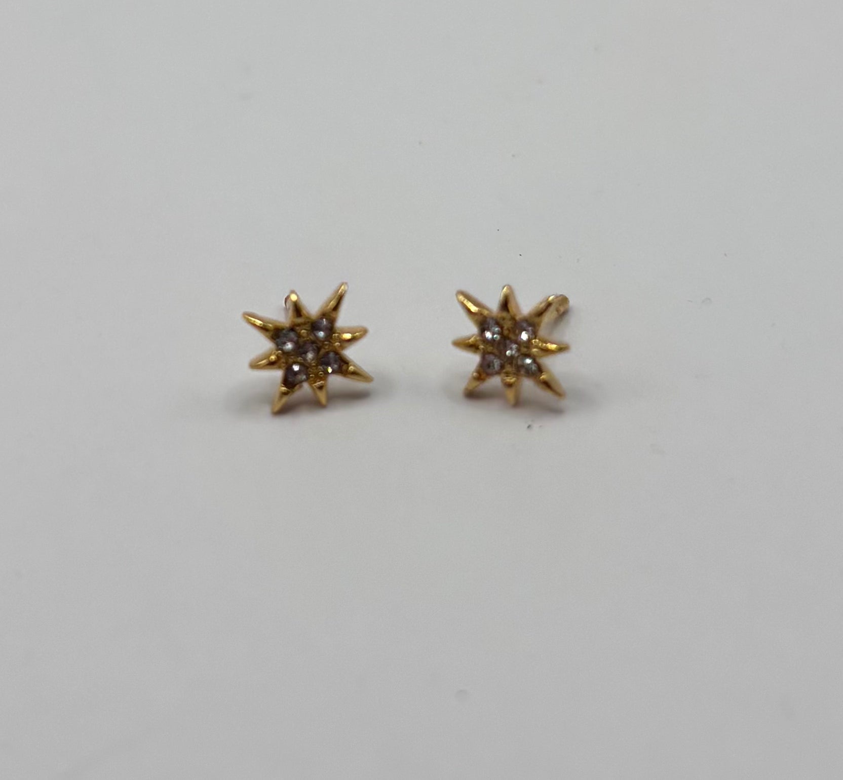 Luxe Diamond Oorbellen  Goudkleur