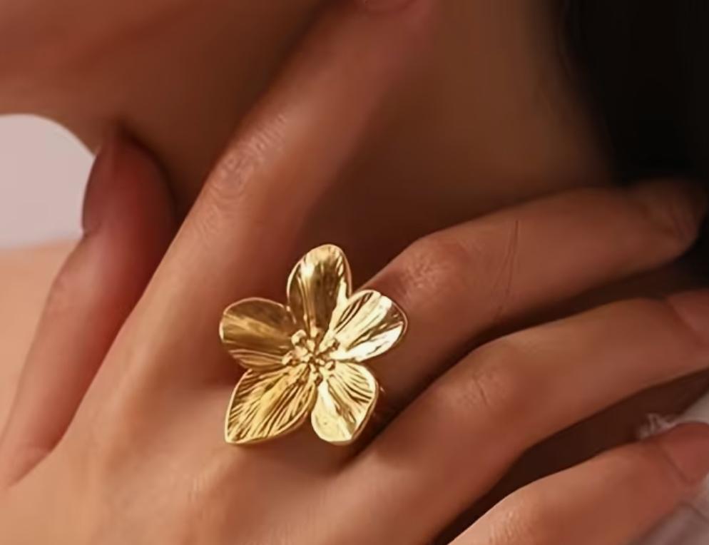 Flower  Ring (Verstelbaar)