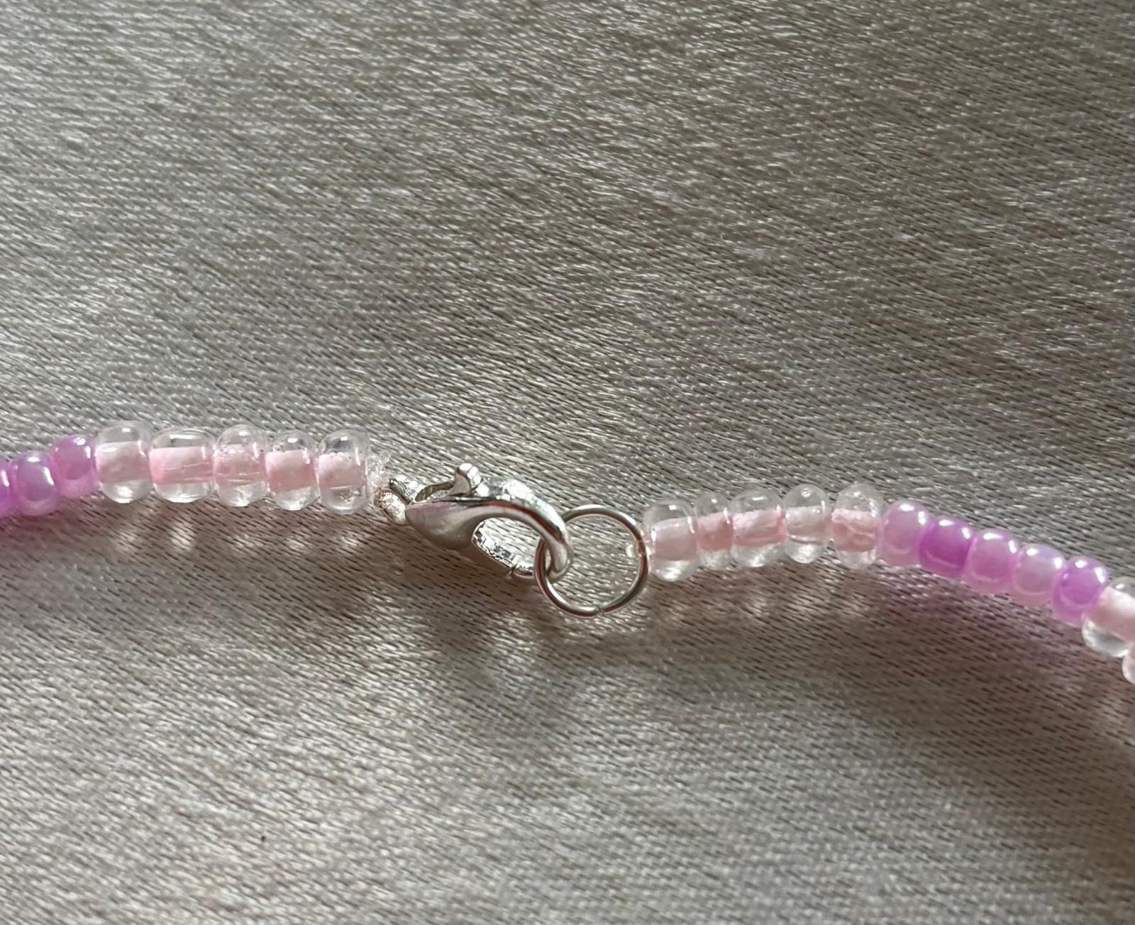 handgemaakte kralen ketting met hanger zeester