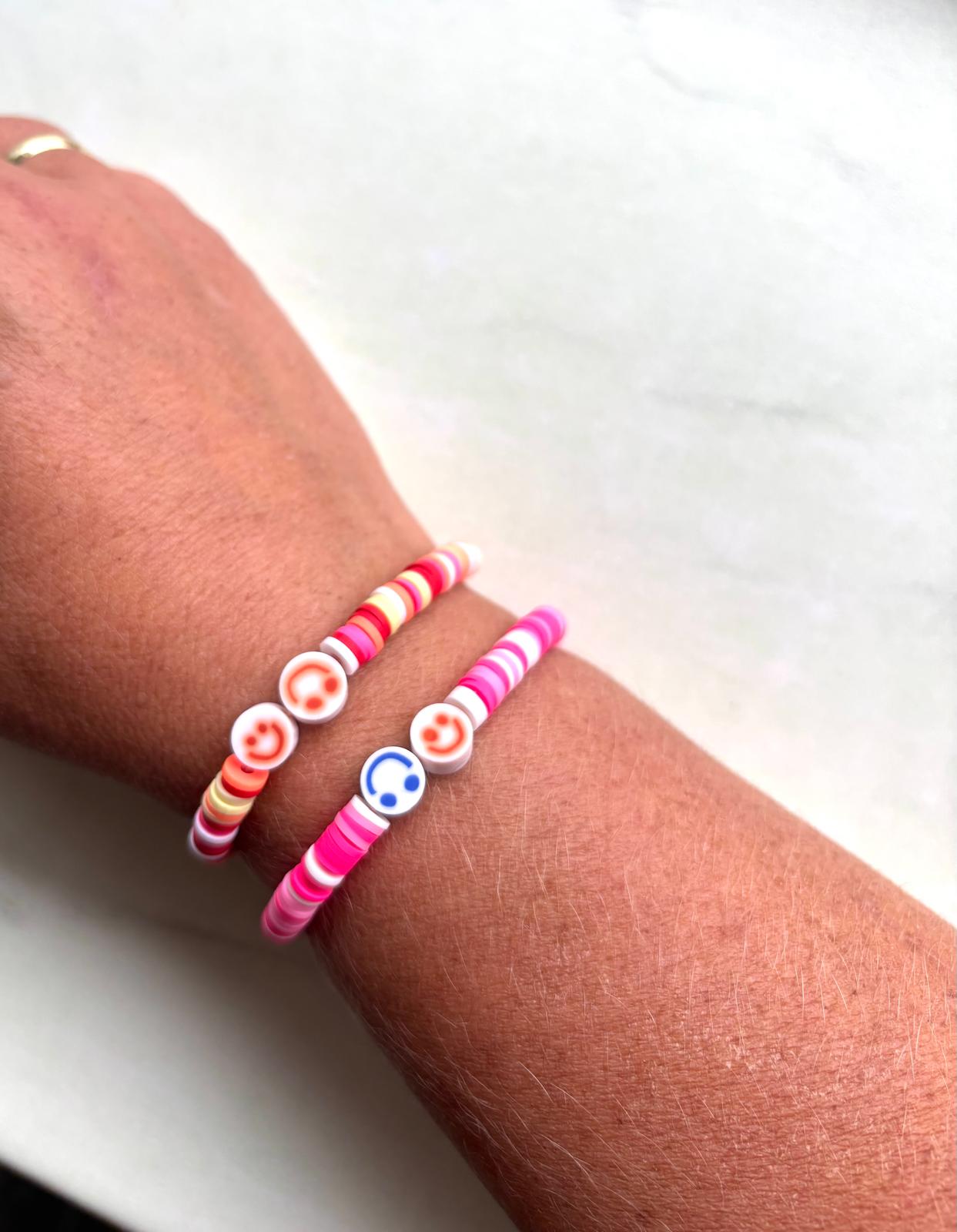 Smile Armband 2 stuks
