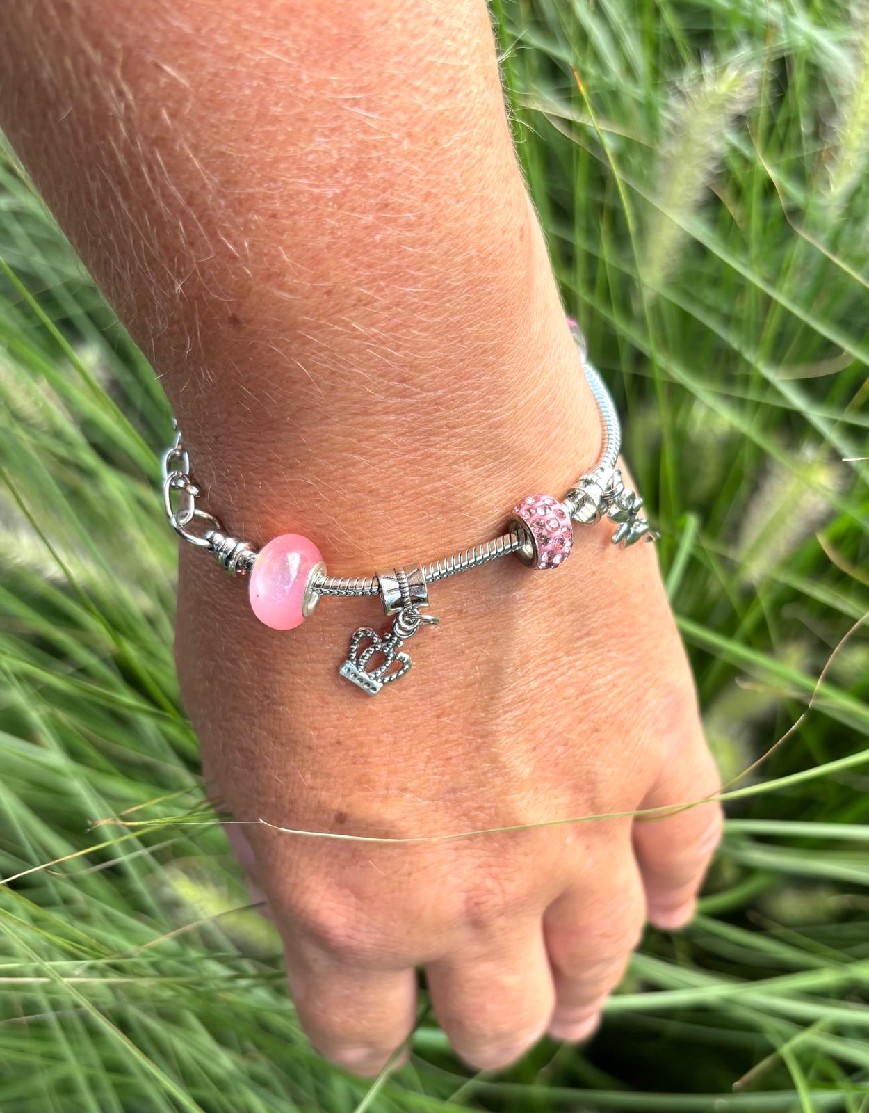 Bedelarmband KING
