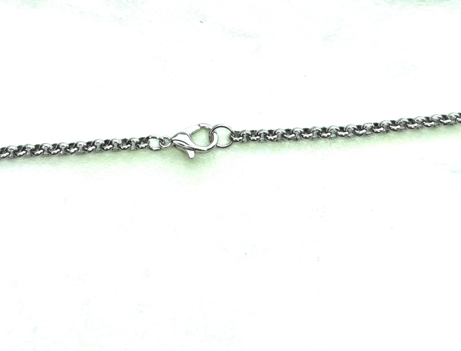 Ketting met Ster hanger Zilverkleurig 45cm lang
