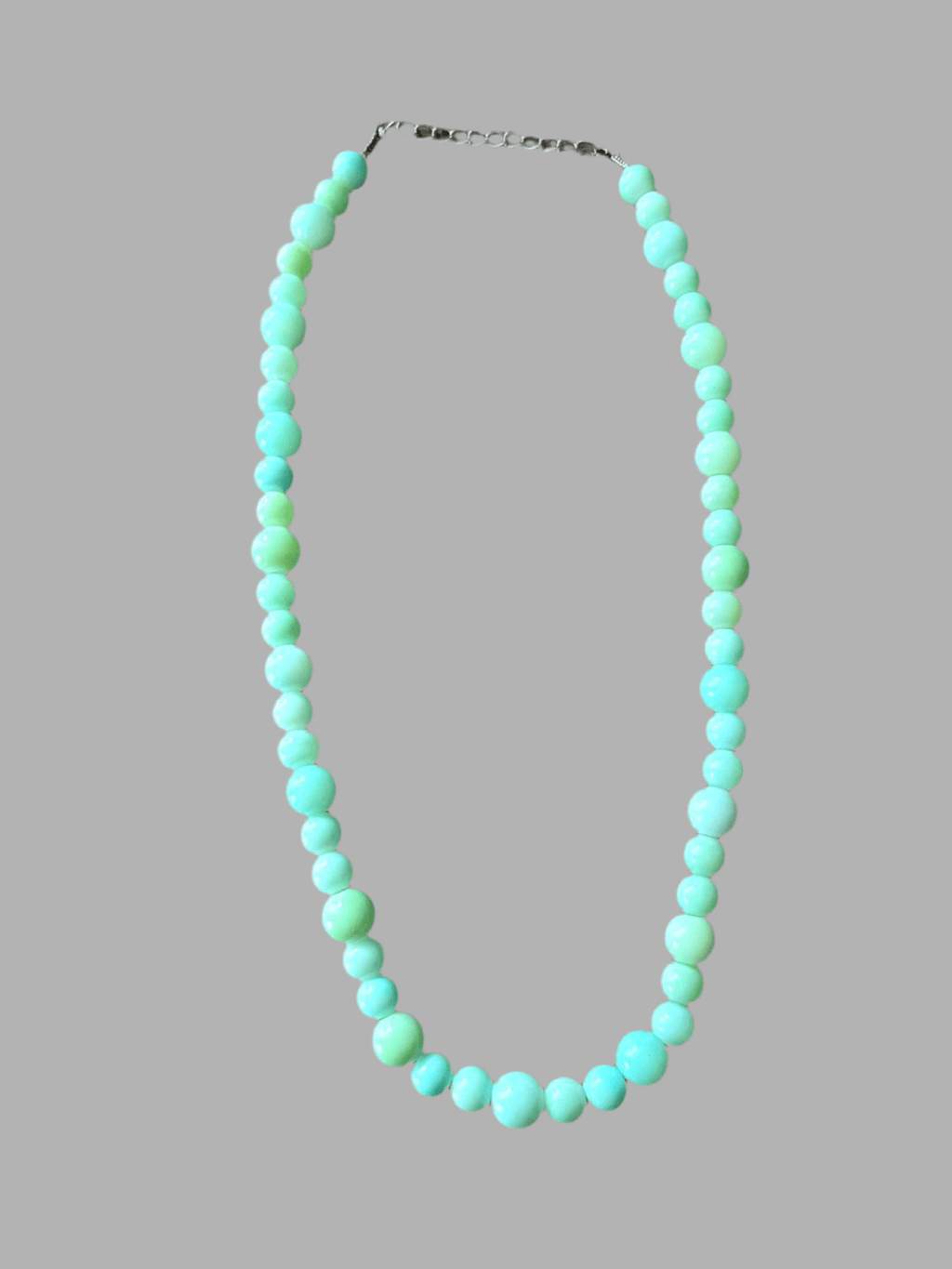 Green kralen ketting (rekbaar)