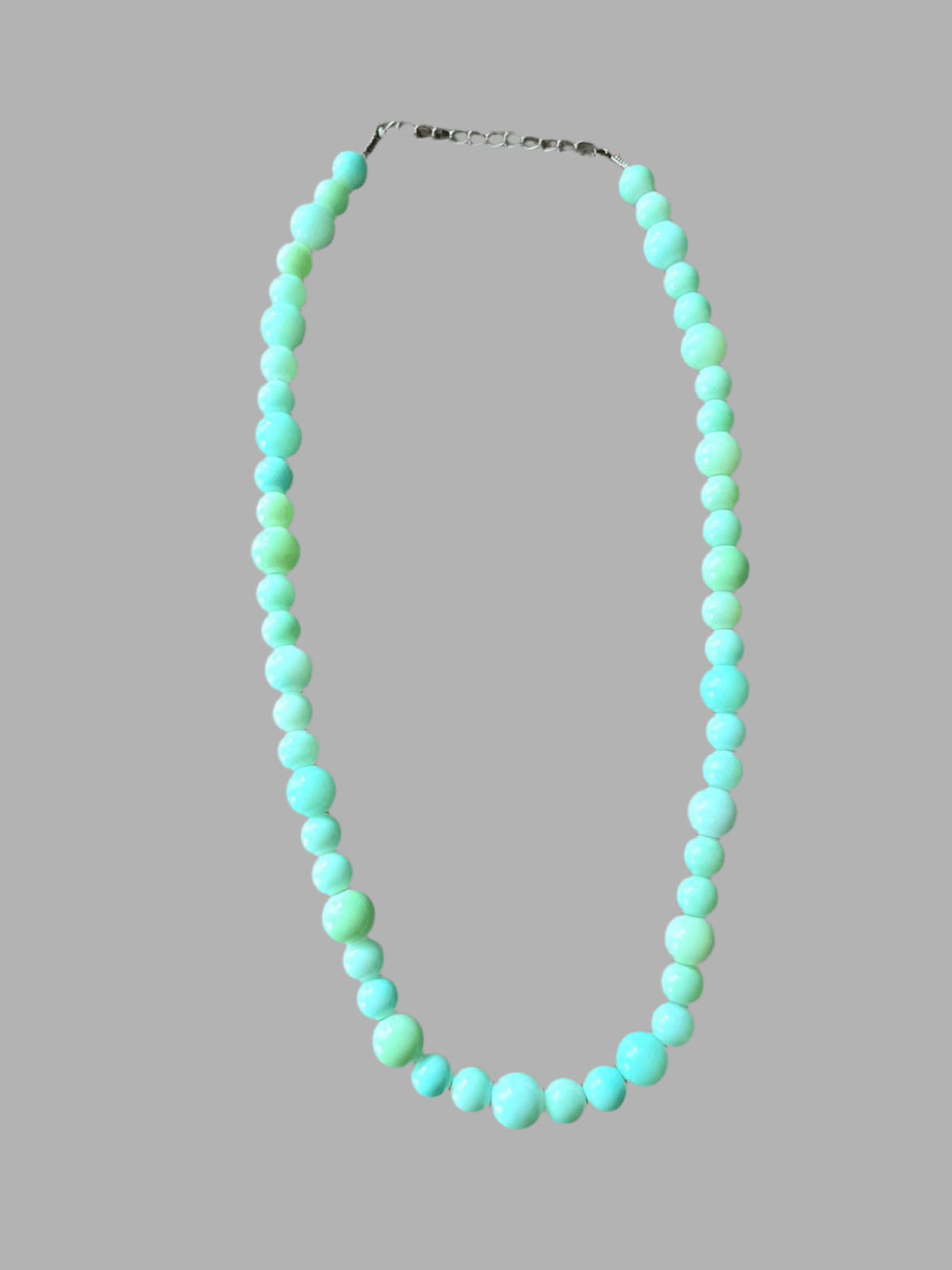Green kralen ketting (rekbaar)