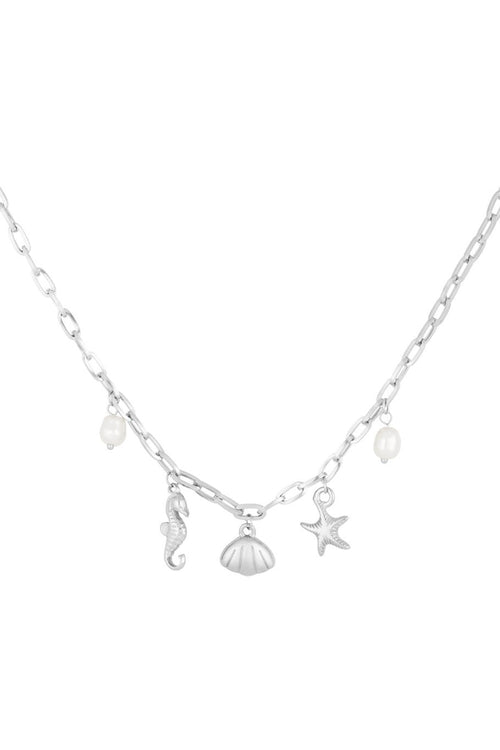 Ocean Bedelketting ( Goudkleurig ) RK Sieraden